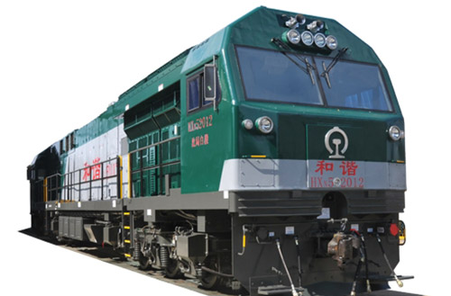 HXN5 diesel locomotive-The main auxiliary chamber fan & The dust exhausting fan
